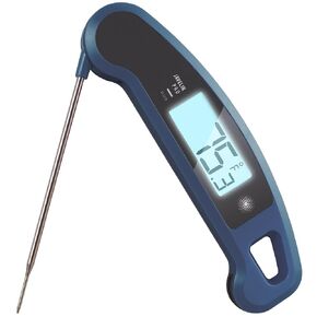 PX1D Javelin PRO Duo Ultra Fast Professional Digital Instant Read Meat Thermometer for Grill and Cooking, 4.5" Probe, Auto-Rotating Backlit Display, Splash Resistant – Sambal