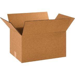 Partners Brand PHD161210DW Double Wall Boxes, 16"L x 12"W x 10"H, Kraft (Pack of 15)