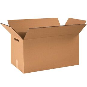 Choice Shipping Supplies 20" x 18" x 12" Heavy-Duty Double Wall Corrugated Cardboard Boxes with Handles, Kraft, Pack of 10, for Shipping, Packing and Moving, by Choice Shipping Supplies