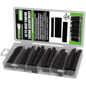GRIP (GRAND RAPIDS INDUSTRIAL) Grip 42 pc Marine Heat Shrink Tubing Assortment