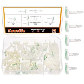 Tanstic 75Pcs 5 Sizes 0.19" 0.31" 0.43" 0.56" 0.62" Sticky PCB Spacer Supporting Height Adhesive Insulated Standoffs Adhesive Standoffs for PCB PC Board