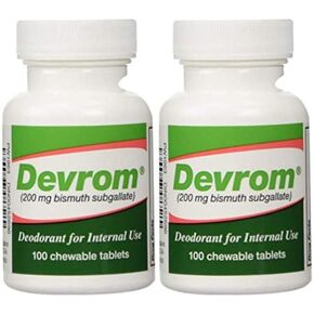 Tablets (Internal Deoderant)200MG 100chewable Tablets (2)