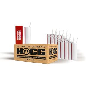 Hogg 30oz Sublimatable Green Glow Tumbler Case (25 Pack) DIY, Customizable, Add Logo, Vinyl, Alcohol Ink, or Glitter & Epoxy To Any Cup. Bulk/Wholesale Sublimation Tumblers