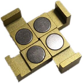 Magnetic Parallel Keepers, Holders. Vise, CNC,Kurt,Machinist Tools (Gold)