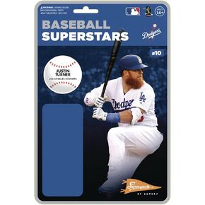 Super7 : Los Angeles Dodgers Justin Turner Reaction Figure,Multicolor,RE-MLBPLAD-Jus