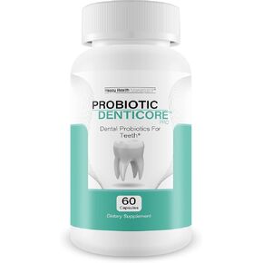 Probiotic Denticore Pro - Our Best Dental Probiotics - Oral Probiotics for Teeth and Gums - Improved Mouth Probiotics Formula - Oral Probiotics for Mouth Bad Breath - Pro Dental Probiotics Teeth Pills