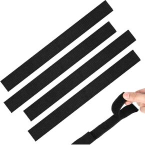 4 Stück Hoverboard Seat Attachment Straps Adjustable Hoverboard Attachment Replacement Straps for Hoverboard Go Kart Accessories, Compatible with 19.7" Electric Self-Balancing Scooters