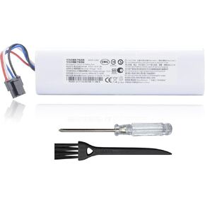 Vacuum Cleaner Battery for Dreame D9 D10 Plus L10 Pro Plus L10 D10s L10s RLS5-BL0 F9 Z10 Pro RLS5-WH0 D10 RVS5-WH0 RL55L D9 Pro D9 Max L10 Pro P2008-4S2P-MMBK 14.4V 6800mAh