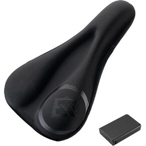ROCKBROS Heated Bike Seat Cover Gel Padded Rechargeable Bike Seat Cushion Adjustable Bicycle Seat Cushion Compatible with Peloton, Outdoor & Indoor Bicycle Seat(10.8 * 7.1")