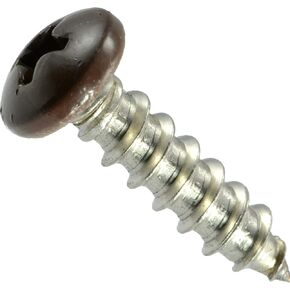 014973208875 Brown Phillips Pan Sheet Metal Screws, 10 x 3/4, Piece-100