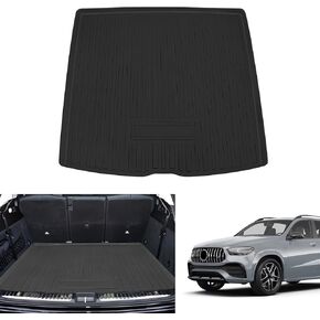 Sze Cargo Liner for Kia Carnival 2022-2023 All Weather Cargo Mat TPE Trunk Mat for Kia Carnival Accessories Waterproof Stain-Resistant Trunk Liner