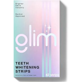 Professional Teeth Whitening 42 Strips (21 Pack), Hydrogen-Free, Non-Toxic, Dentist Recommended, Sensitivity Free - Vegan & Cruelty Free - (Mint)