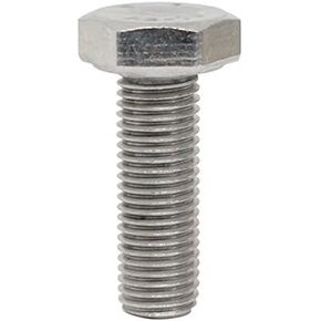 (1pc) BelMetric M10X1.25X100 A2-70 Stainlesss Steel Metric Fine Threaded Hex Tap Bolts DIN 961 for Automobiles, Motorcycles and Watercraft BR10X1.25X100
