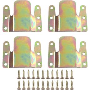 Sectional Couch Connectors Sectional Sofa Interlocking Sofa Fastener Software Bracket with Screws Furniture Connecto for Loveseat, Recliner, Chair or Chaise Lounge
