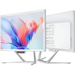 suevery All in One Pc 24" FHD Screen Intel Celeron N5095（4Cores UP to 2.9Ghz） DDR4 8G M.2 256G SSD 1080P AIO Desktop Computer Windows 10 Home