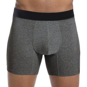 Adult Incontinence Underwear for Men Reusable Leak Proof Bladder Control Protection Briefs Trunk 1 Pack (Black, XL)