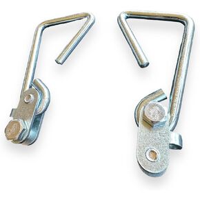 TreadLife Fitness Rod Hooks with Hardware (Pair) - Replacement for Bowflex Rod Gyms (2-Pack)