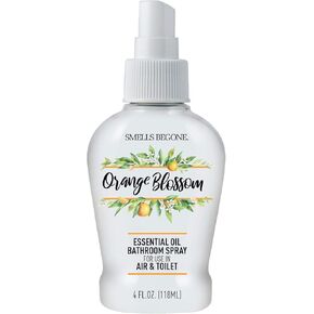 SMELLS BEGONE 4 oz Essential Oil Air Freshener Bathroom Spray - Eliminates Bathroom & Toilet Odors - Made with Essential Oils - Eucalyptus Mint Scent