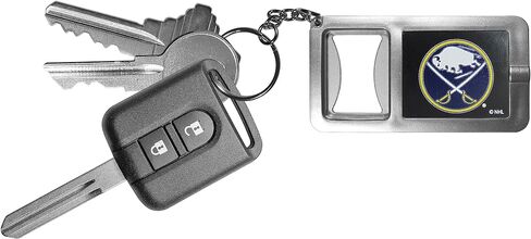 Siskiyou NHL unisex Flashlight Key Chain With Bottle Opener in Saudi Arabia