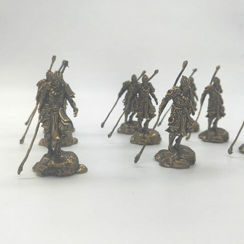 الأسطورة السوداء: منحوتة ووكونج النحاسية، مناسبة لتزيين حوض السمك الخاص بك، أو تزيين مكتبك، أو تزيين سيارتك الداخلية in Kuwait