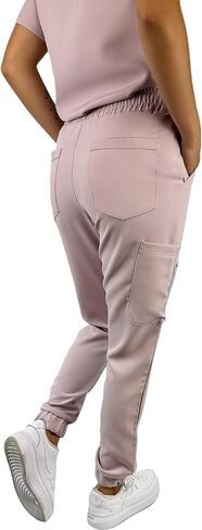 IRONIK Scrubs Jogger Scrubs للنساء مع 10 جيوب in Saudi Arabia