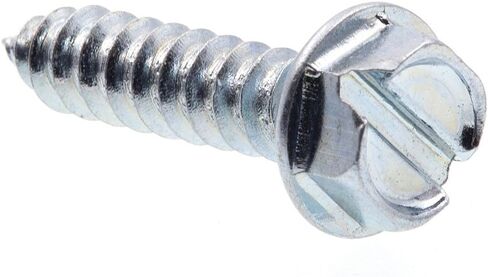 Prime-Line 9025172 Sheet Metal Screws, Self-Tapping, Hex Washer Head, Slotted Drive, #8 x 3/4 In. (50 Pack) in Saudi Arabia