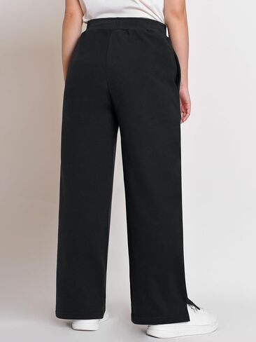 Weintee Women's Petite Wide Leg Sweatpants Petite Length in Kuwait