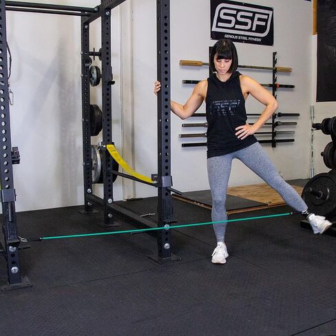 Serious Steel Resistance Tube Band Set Includes Handles, Door Anchor and Ankle Straps (100 lbs Set or 165 lbs Set) in Saudi Arabia