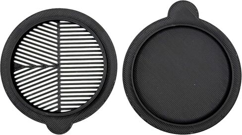 Bahtinov Mask Focus and Cap Cover for ZWO Seestar S50, Lens Cap for S50, 2 Pieces, Black Plastic in Saudi Arabia