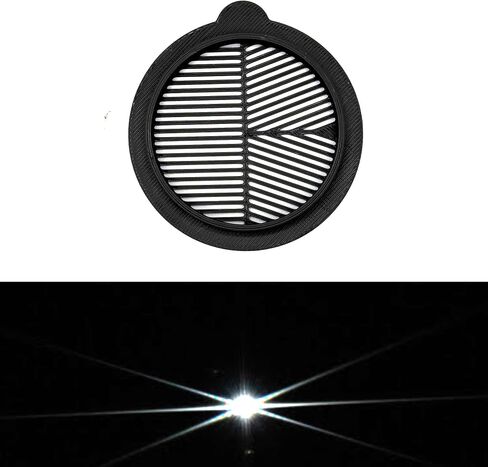 Bahtinov Mask Focus and Cap Cover for ZWO Seestar S50, Lens Cap for S50, 2 Pieces, Black Plastic in Saudi Arabia