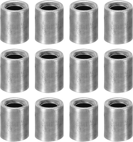 PATIKIL M4 Steel Spacers, 24 Pcs Metal Spacers Steel 4mm ID x 8mm OD x 10mm L Carbon Steel Spacer Screw Standoff Round for 1/6in or M4 Screw Bolts in Saudi Arabia