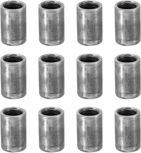PATIKIL M4 Steel Spacers, 24 Pcs Metal Spacers Steel 4mm ID x 8mm OD x 10mm L Carbon Steel Spacer Screw Standoff Round for 1/6in or M4 Screw Bolts in Saudi Arabia