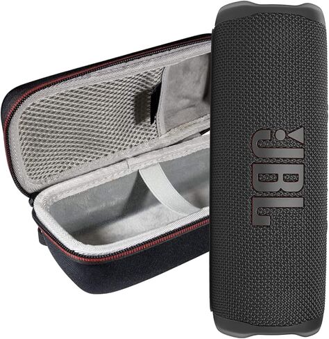 JBL Flip 6 IP67 Waterproof Portable Wireless Bluetooth Speaker with Exclusive Protective Hardshell Case (Gray) in Saudi Arabia