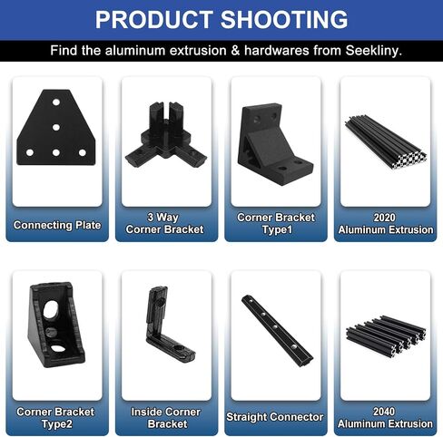 16Pcs T-Track Intersection for Woodworking with Screws, Double-Cut Jig Profile Universal T-Tracks Green in Saudi Arabia