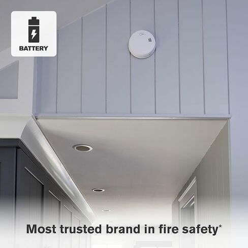 First Alert SMCO210, 10-Year Sealed Battery Combination Smoke & Carbon Monoxide Alarm with Slim Profile Design, 1-Pack in Saudi Arabia