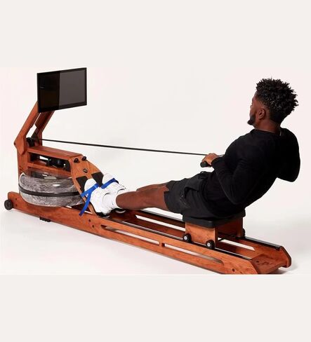 4 قطع من أشرطة القدم البديلة لآلة التجديف الزرقاء، أشرطة قدم قابلة للتعديل متعددة الوظائف، حزام ثابت للقدم لدراجة التمرين in Kuwait