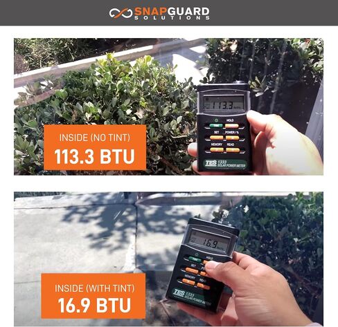 DIY-Snapguard Solutions Clear Heat Reducing Ceramic Window Tint, Rejects up to 99% of Heat (IR) and Blocks 99% UV (75%, 20in x 30ft) in Saudi Arabia