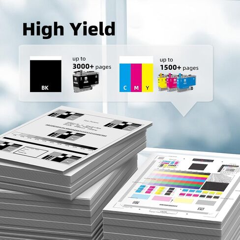 232 232XL Ink Cartridges Combo Pack Replacement for Epson 232 232 XL Ink Cartridges High Yield use to Epson XP-4200 XP-4205 Workforce WF-2930 WF-2950 Printer (Black, Cyan, Magenta, Yellow, 4-Pack) in Saudi Arabia