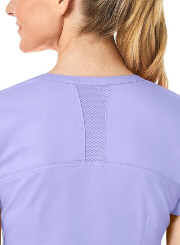 Maevn Eon by Back Mesh Panel Shaped V-Neck Top in Kuwait