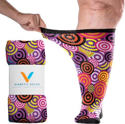 جوارب فياسوكس المركزة غير المربوطة لمرضى السكري in Kuwait