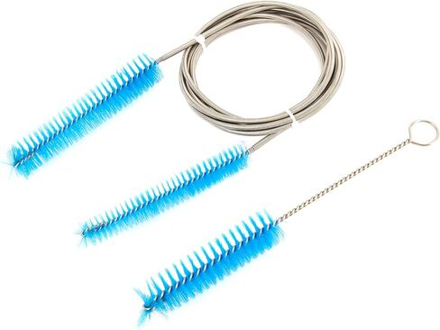 Tube Cleaning Brush and Handy Brush, Hose Cleaning Brush, Brush Diameter 15mm 19mm - Suitable for Cleaning 7 Feet Tubing and Most Hose Type in Kuwait