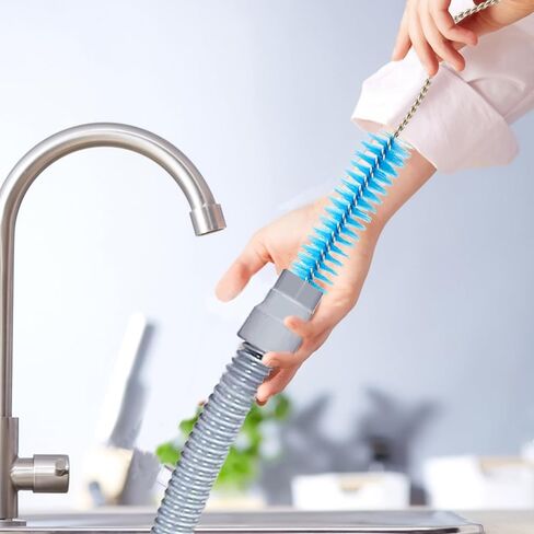 Tube Cleaning Brush and Handy Brush, Hose Cleaning Brush, Brush Diameter 15mm 19mm - Suitable for Cleaning 7 Feet Tubing and Most Hose Type in Kuwait