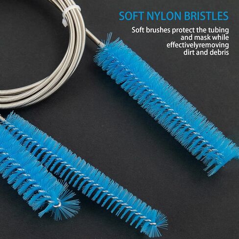 Tube Cleaning Brush and Handy Brush, Hose Cleaning Brush, Brush Diameter 15mm 19mm - Suitable for Cleaning 7 Feet Tubing and Most Hose Type in Kuwait
