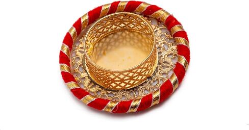 مجموعة من 2 ديكور ديوالي دياس T ضوء Tealight حامل شموع نذرية بدون شمع أضواء مصباح ديوالي الهدايا والديكورات ديكور احتفالي Deepawali Puja لهجات ديكور المنزل الاحتفالية in Kuwait