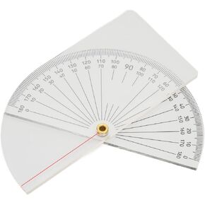 مقياس الزوايا المشترك، مقياس الزوايا المفصلي للإصبع، مقياس الزوايا البلاستيكي الشفاف 360 درجة، أداة قياس دقيقة للأصابع in Kuwait