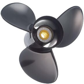 Solas 1311-116-11 Amita 3 Aluminum 3-Blade Propeller - RH, 11.6" Diameter x 11" Pitch x 13-Spline
