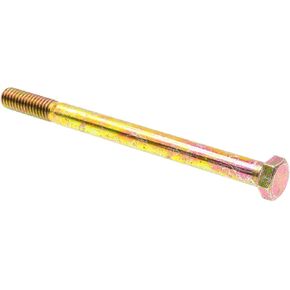 Prime-Line 9105409 Hex Head Cap Screws, Grade 8, 3/8 In.-16 X 5 In., Grade 8 Yellow Zinc (10 Pack)