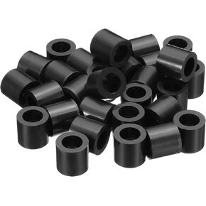 PATIKIL Round Electrical Outlet ABS Spacers Washer, 30 Pcs 10.2mm ID, 16mm OD, 18mm Length Without Threaded,Switch and Receptacle Spacers Hardware for M10 Screws
