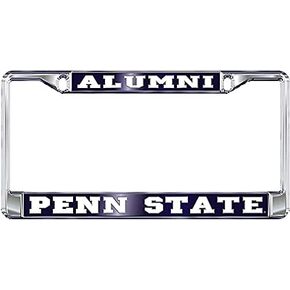Penn State Domed Mirror License Plate Frame Nittany Lions Alumni