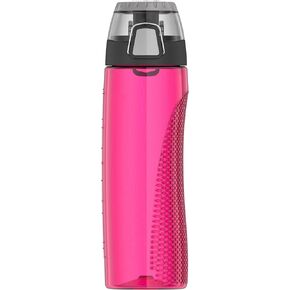 Thermos 24 Ounce Tritan Hydration Bottle with Meter, Ultra Pink (HP4104UP6)